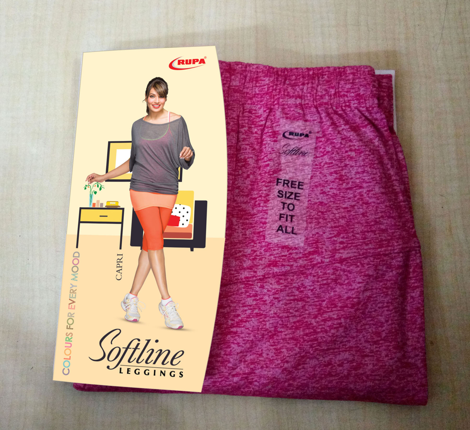 Rupa Softline Capri Leggings